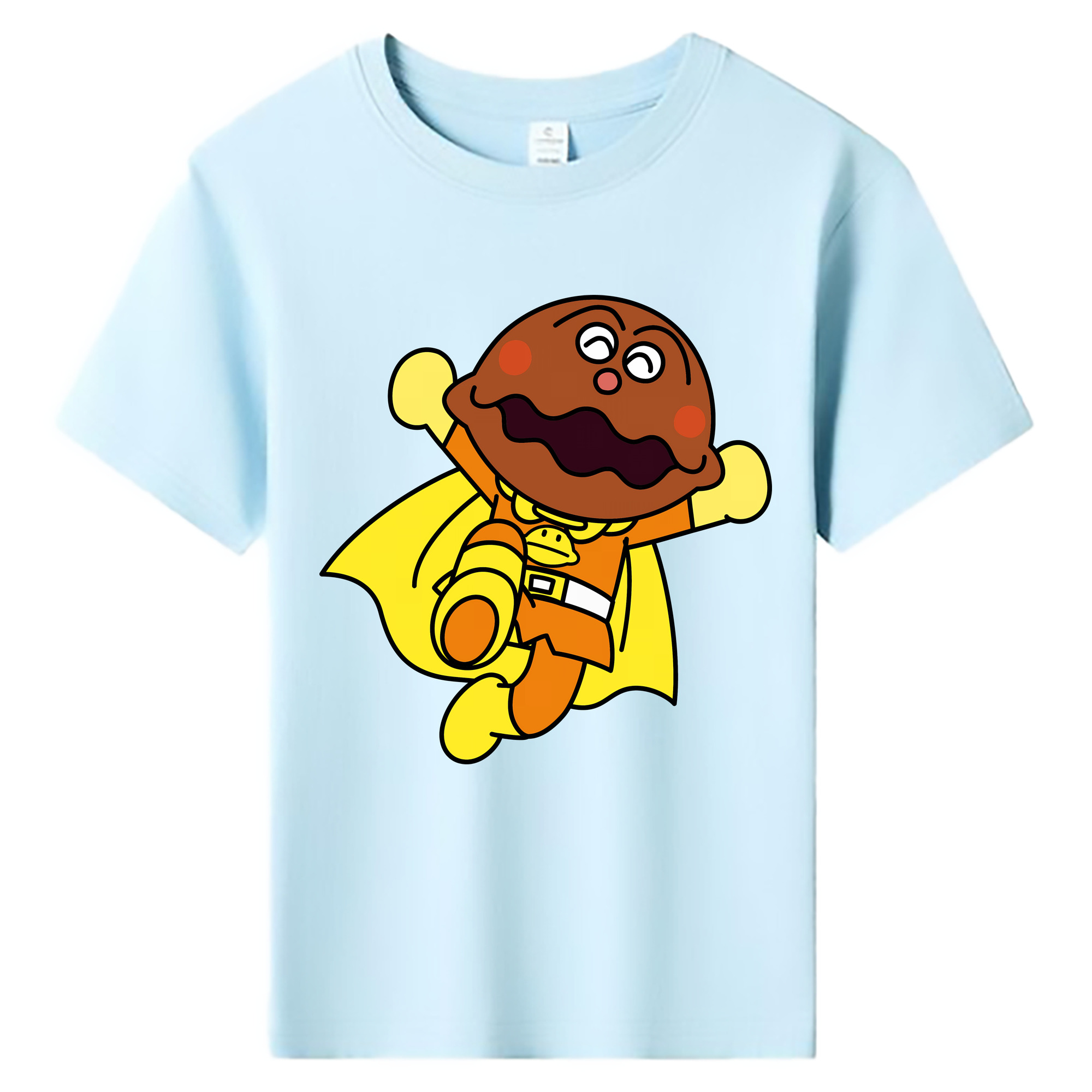 （画像用） アンパンマン Anpanman 綿100％キッズTシャツ（フロントプリント）